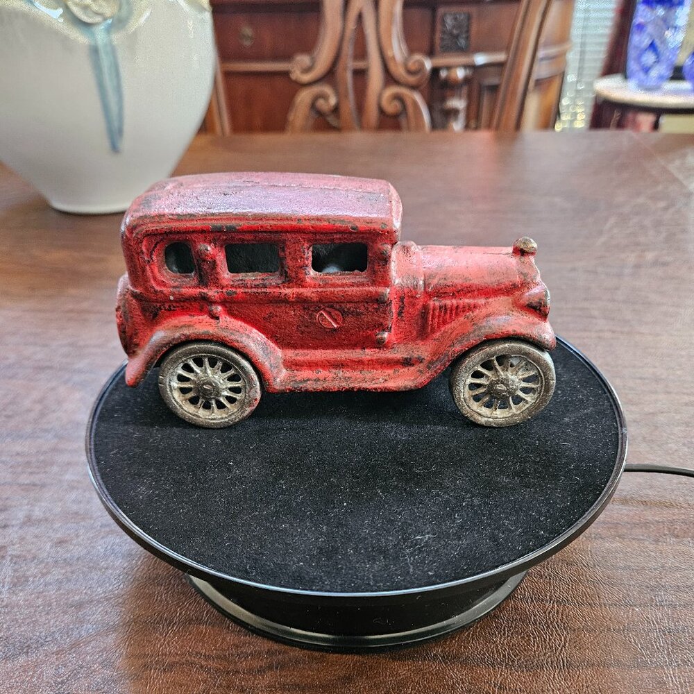 Vintage Cast Iron Sedan